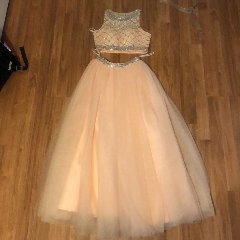 two piece prom dress or special occasion Dress - Picture 4 of 9